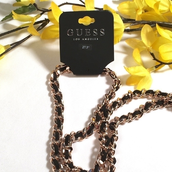 𝅺3/$29! GUESS Long Statement Necklace - Picture 2 of 7